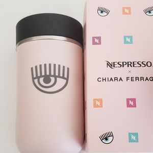 Nespresso Chiara Ferragni Nomad travel mug